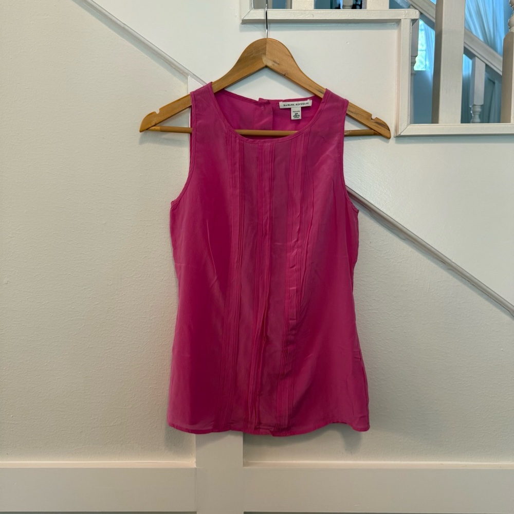 Banana Republic Fuchsia Tank Top